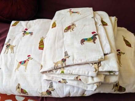 Photo of free Flannel queen sheet set (Allston) #1