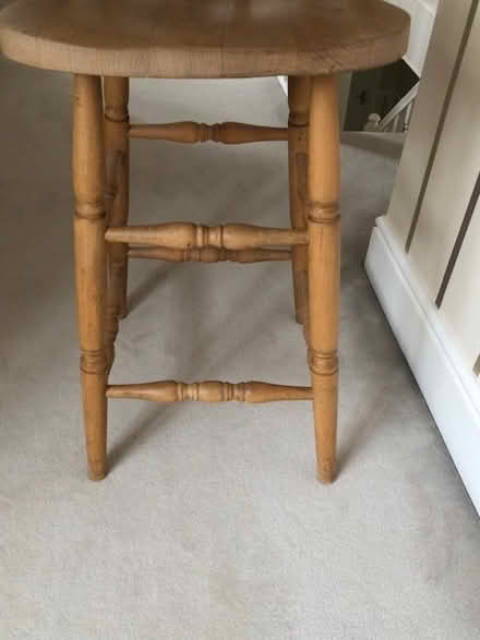 Photo of free High Kitchen Chair (Coombe KT3) #1