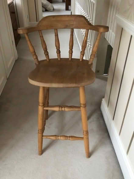Photo of free High Kitchen Chair (Coombe KT3) #2