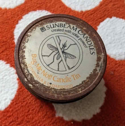 Photo of free Citronella candle (Allston) #1