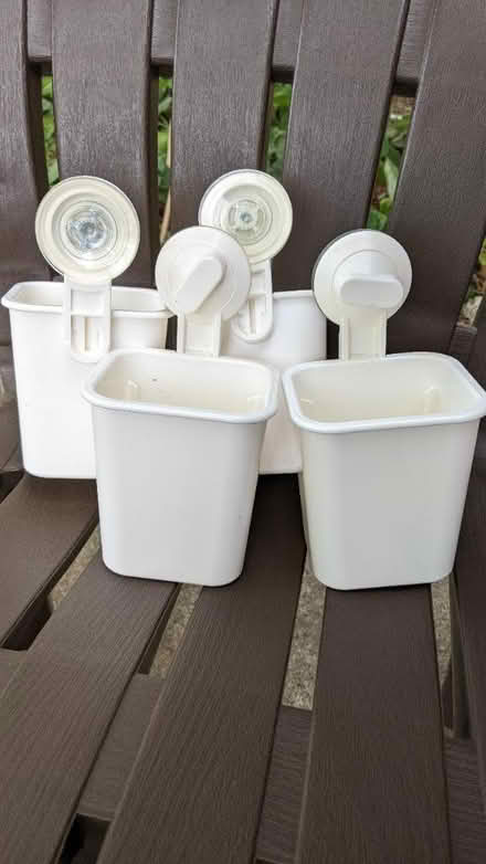 Photo of free Small organizers - four white cups (60193 near Schaumburg HS) #3