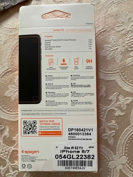 Photo of free Iphone 7/8 screen protector (Fairgrounds near downtown) #2