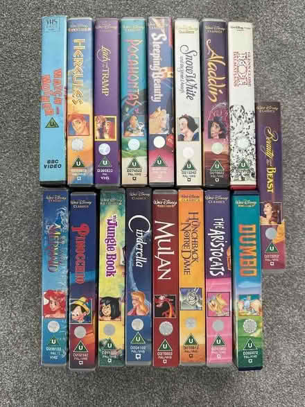 Photo of free Disney VHS Tapes (Buckhurst Hill IG9) #1