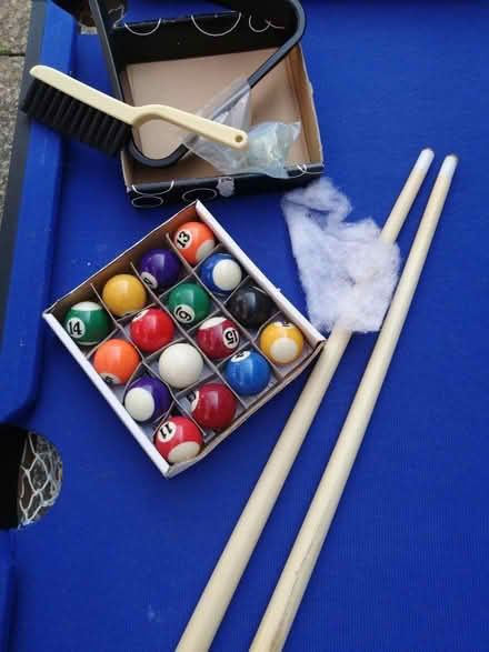 Photo of free Mini table top pool set (Swarkestone Stop DE73) #2