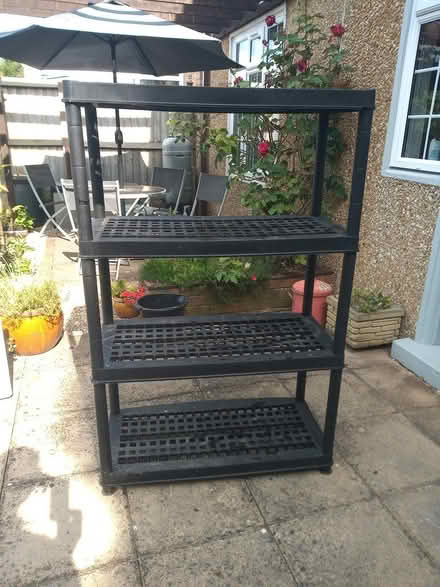 Photo of free Plastic shelving (Eardington) #2