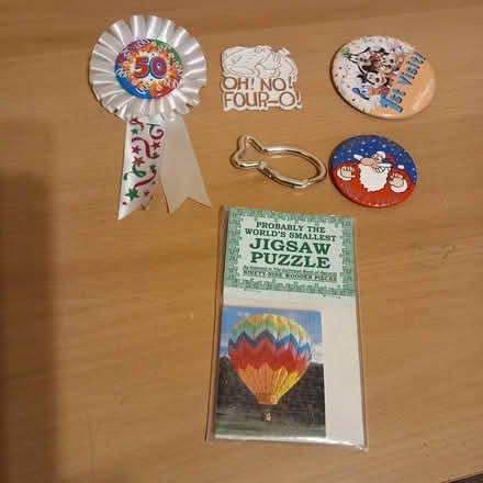 Photo of free Badges, rosette and jigsaw puzzle (Worcester Park) #1