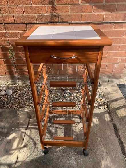 Photo of free Vegetable Rack with Tiled Top (Shevington Vale WN6) #2