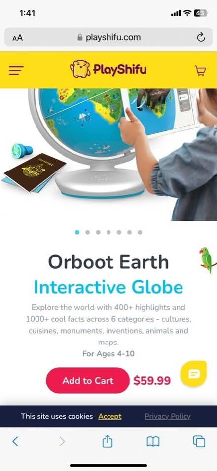 Photo of free Orboot Earth AR Interactive Globe (Hammersmith, W6) #3