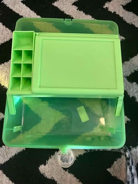 Photo of free Green Caboodle makeup storage (University City) #2