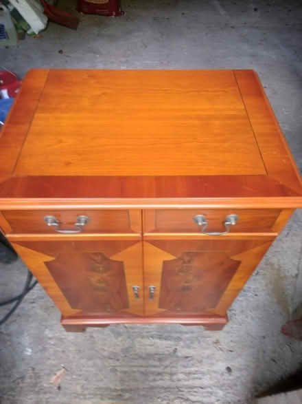 Photo of free Hi Fi cabinet in Yew veneer (Chislehurst BR7) #3