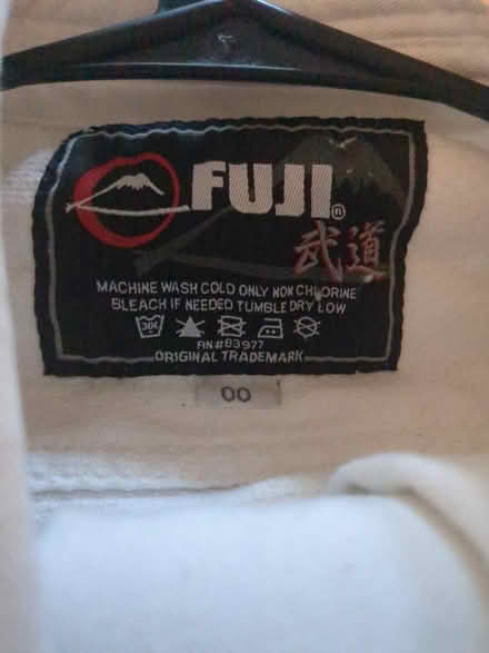 Photo of free Judo BJJ jiujitsu GI (kids 00 size) (Alexandria) #2
