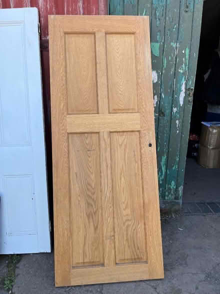 Photo of free Composition wooden door (South Derbyshire DE73) #1