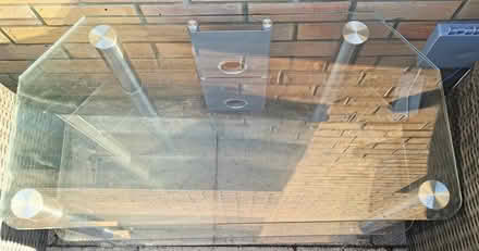 Photo of free Glass TV Stand (North Hanwell) #2