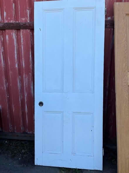 Photo of free Victorian pine door (South Derbyshire DE73) #1