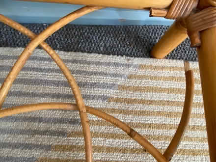 Photo of free Bamboo glass coffee table (Primrose Hill, NW3) #4