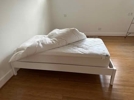 Photo of free 1 Twin Bed/Mattress/All Bedding (Pebble Beach) #1