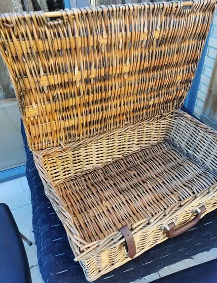 Photo of free F&M Wicker Hamper (North Hanwell) #2