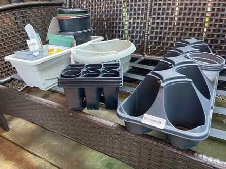 Photo of free Empty plastic plant containers (Walkley/Heron) #2