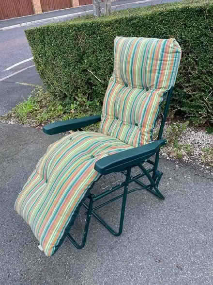 Photo of free Garden recliner chairs, pair. (Moss Side PR25) #1