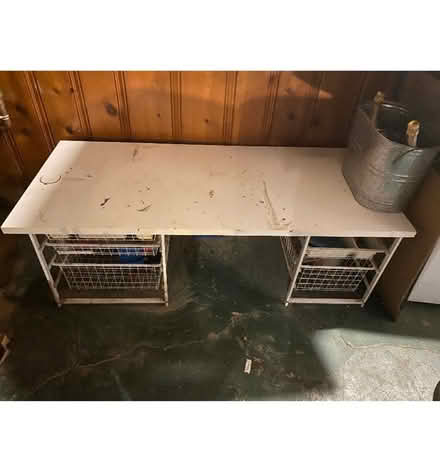 Photo of free Elfa arts and crafts table (Portage park) #1