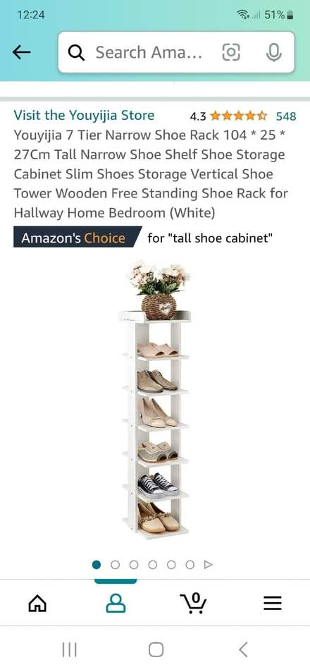 Photo of free Brand new in box shoe rack (Hailsham BN27) #2