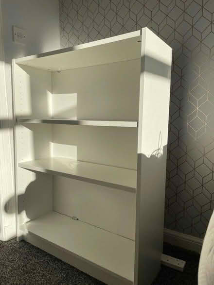 Photo of free White bookcase (Gartcosh G69) #1