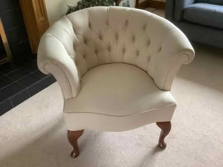 Photo of free Small comfortable armchair with fire safety certificate. (Penrith CA10) #1