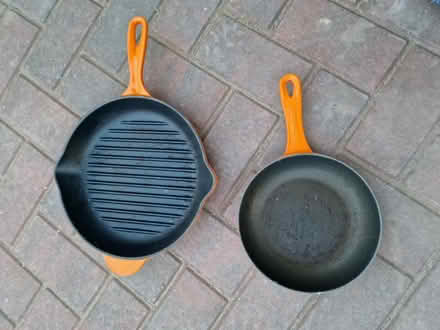 Photo of free Le Creuset cast iron pans (Roslin, Midlothian EH25) #1