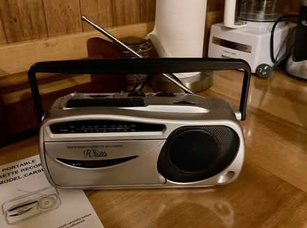 Photo of free Small cassette player and radio (Kew East) #3