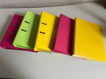 Photo of free 5 lever arch files (North Kensington W10) #1