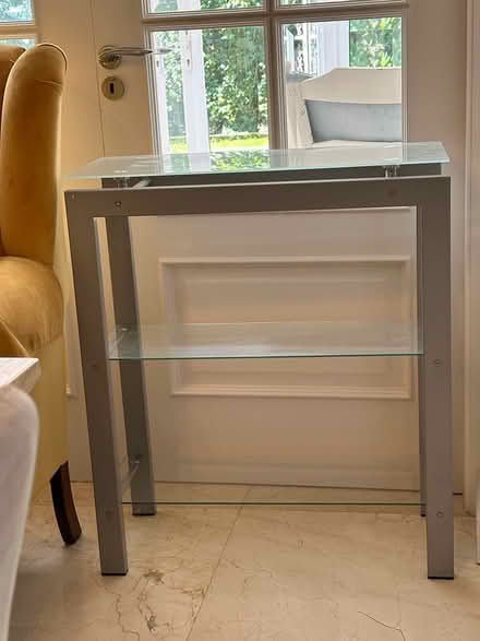 Photo of free Glass shelf unit (Knocknacarra) #1