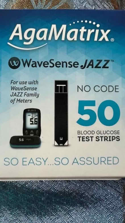 Photo of free AgaMatrix WaveSense JAZZ Test Strips. (Coton Meadows CV23) #1