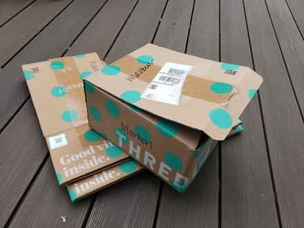 Photo of free 4 small boxes (San Leandro) #1