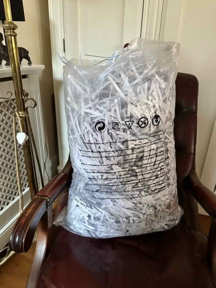 Photo of free Bag of shredded paper (Shaldon) #1