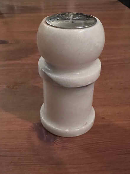 Photo of free Marble salt shaker (95126) #1