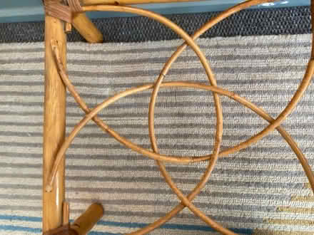 Photo of free Bamboo glass coffee table (Primrose Hill, NW3) #3