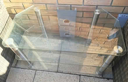 Photo of free Glass TV Stand (North Hanwell) #1