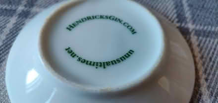Photo of free Small Hendrick's Gin saucer (Horsforth LS18) #2