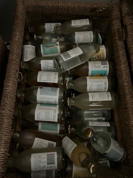 Photo of free Drinks and basket (Thames ditton KT7) #1
