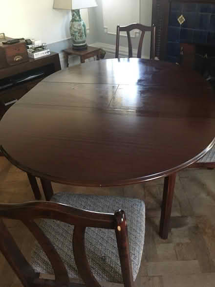 Photo of free Dining table & 4 chairs (PR9) #2