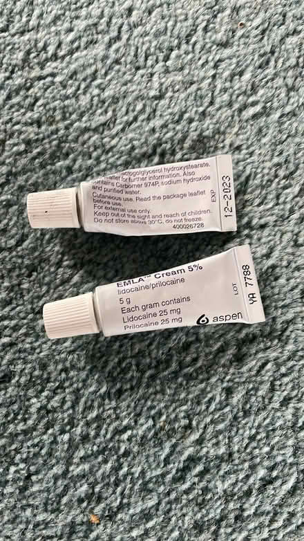 Photo of free EMLA cream (Stirchley B29) #1