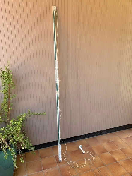 Photo of free 84" curtain rod, traverse style (Willow Glen) #1