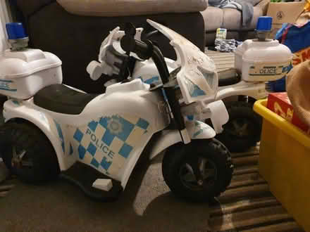 Photo of free Electric Ride on Police Bike (Cowbridge CF71) #1