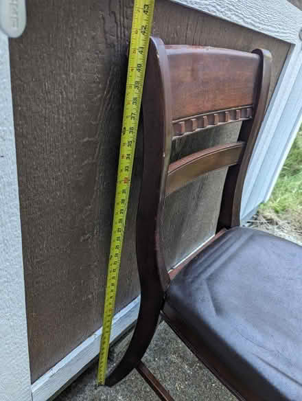 Photo of free 5 Dining room chairs (North City Elementary school) #2