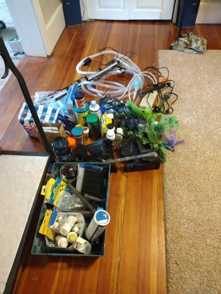 Photo of free 30 G aquarium tank, supplies (S Weymouth) #2