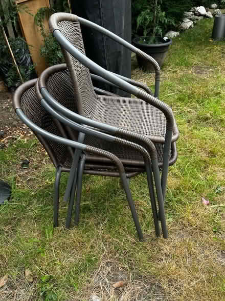 Photo of free Garden Chairs x 4 (Ealing W5) #1