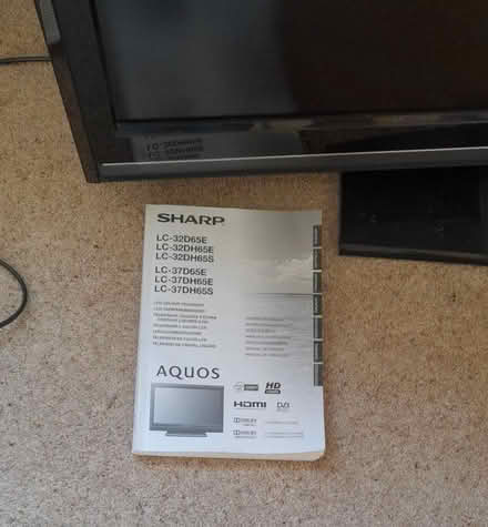 Photo of free 37" Sharp TV (not a smart TV) (Hoole CH2) #2