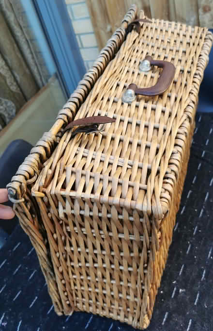 Photo of free F&M Wicker Hamper (North Hanwell) #1