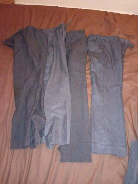 Photo of free Boys grey school trousers age 10-11 (Frinton-on-Sea CO13) #1