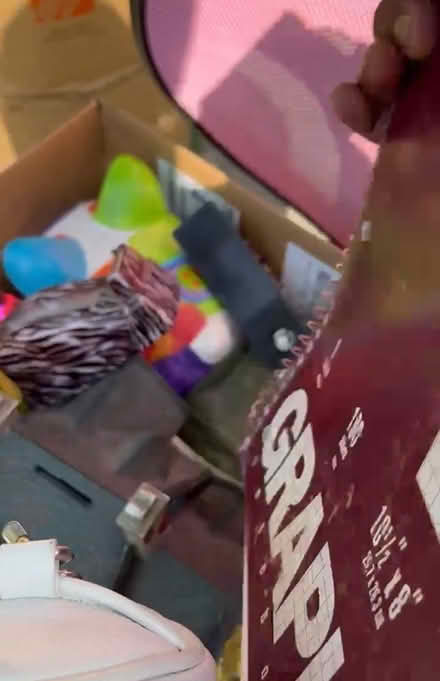 Photo of free Pink chair, banks, graph paper, etc (Glenn Dale, MD) #1